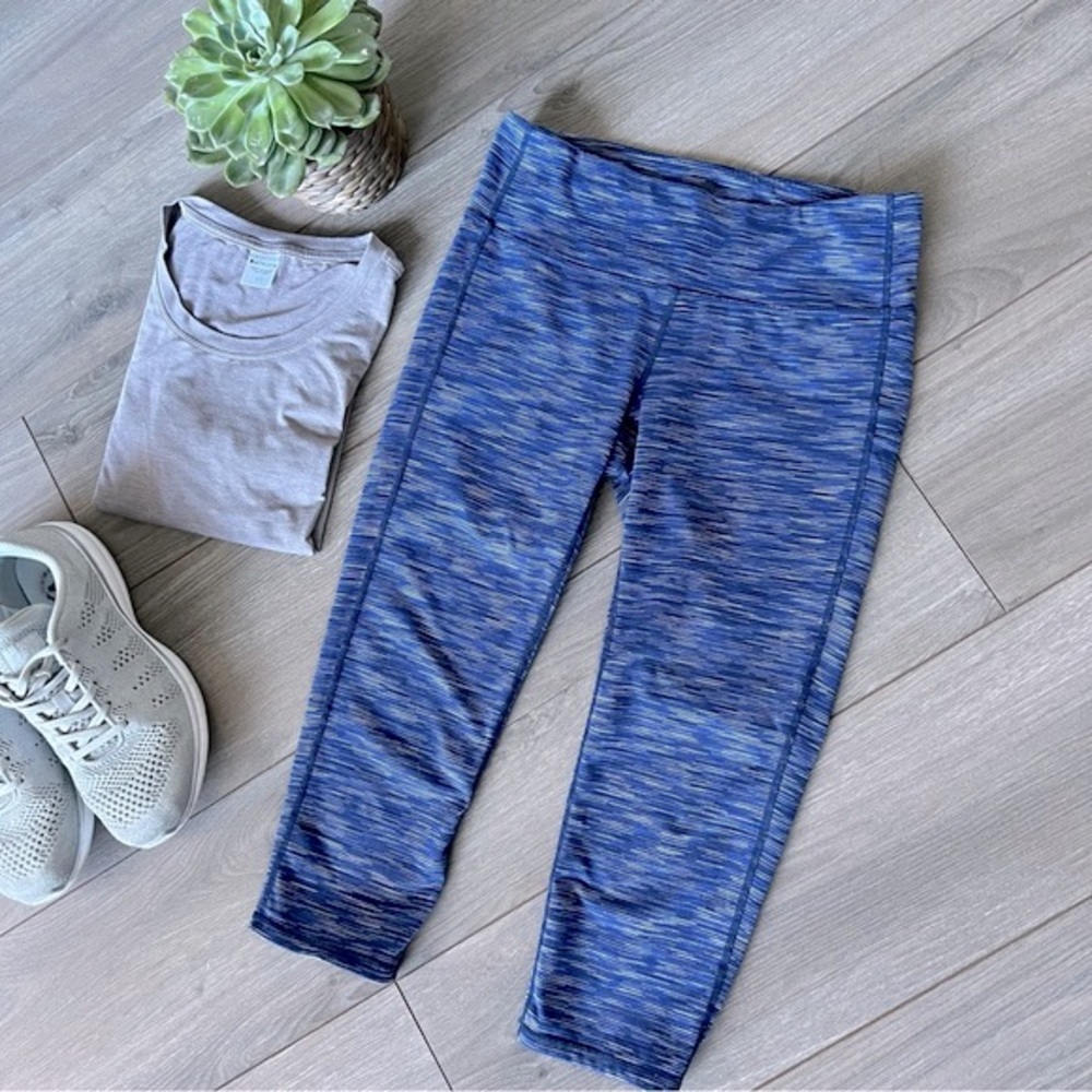 Blue Women's Athletic Leggings